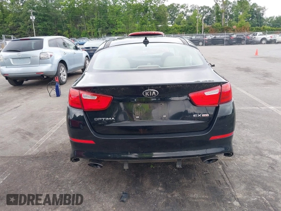 2015 Kia Optima EX с VIN 5XXGN4A7XFG417202, выставлен на аукционе IAAI как лот 42384510 с пробегом 175 888 миль миль и . История ставок и продаж доступна на DreamBid. Изображение 16.