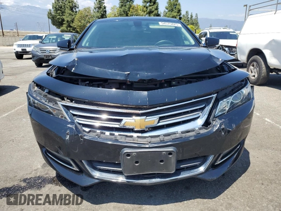 2018 Chevrolet Impala LT with VIN 2G1105S38J9103918, listed as a Copart auction lot 54575825 with 46,989 mi miles and Salvage Title. Bid and sale history available at DreamBid. Image 5.