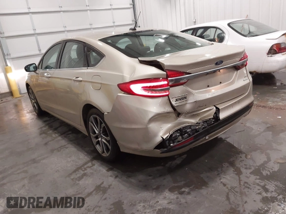 2017 Ford Fusion SE with VIN 3FA6P0HD1HR275097, listed as a IAAI auction lot 41791961 with 136,887 mi miles. Bid and sale history available at carsss.com. Image 3.