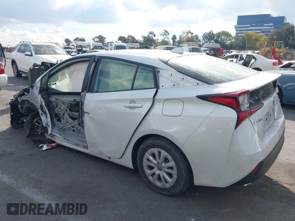 2021 Toyota Prius L Eco with VIN JTDKAMFUXM3144845, listed as a IAAI auction lot 41358306 with Not provided miles and . Bid and sale history available at DreamBid. Image 14.