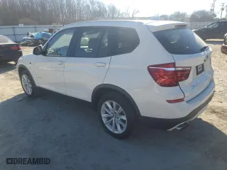 2017 BMW X3 sDrive28i with VIN 5UXWZ7C32H0V94776, listed as a Copart auction lot 42904945 with 144,258 mi miles and Salvage Title. Bid and sale history available at carsss.com. Image 2.