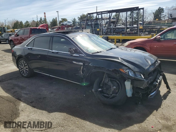2019 Lincoln Continental Select z VIN 1LN6L9SK4K5606004, wystawiony jako Copart lot #48584395 z przebiegiem 110 917 mil mil oraz Szkoda całkowita • Salvage title. Historia ofert i sprzedaży dostępna na DreamBid. Obrazek 4.