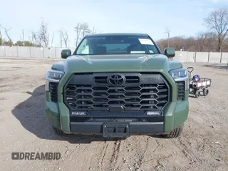 2023 Toyota Tundra Limited with VIN 5TFJA5DBXPX081603, listed as a IAAI auction lot 41293156 with 15,155 mi miles and . Bid and sale history available at DreamBid. Image 12.