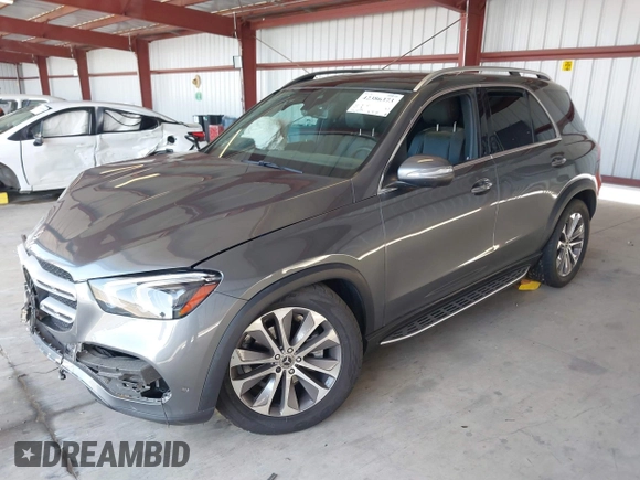 2022 Mercedes-Benz GLE 350 with VIN 4JGFB4KE2NA802390, listed as a IAAI auction lot 42386373 with 31,004 mi miles and . Bid and sale history available at DreamBid. Image 2.