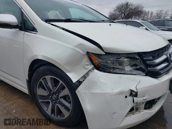 2016 Honda Odyssey Touring Elite with VIN 5FNRL5H9XGB100116, listed as a IAAI auction lot 41543464 with 160,763 mi miles and . Bid and sale history available at DreamBid. Image 17.