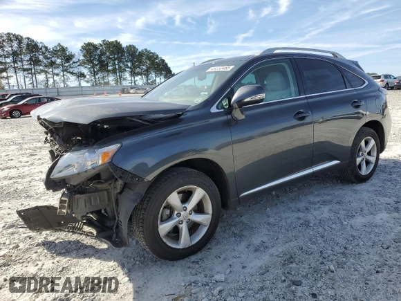 2010 Lexus RX 350 with VIN 2T2ZK1BA9AC028010, listed as a Copart auction lot 49230465 with 60,334 mi miles and Salvage Title. Bid and sale history available at carsss.com. Image 1.