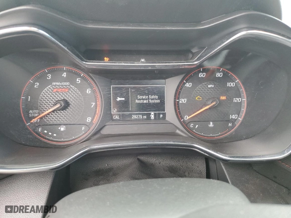 2023 Chevrolet TrailBlazer RS with VIN KL79MTSL3PB036409, listed as a Copart auction lot 45161615 with 29,275 mi miles and Salvage Title. Bid and sale history available at carsss.com. Image 9.