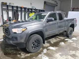 2021 Toyota Tacoma SR with VIN 3TYSX5EN8MT005735, listed as a Copart auction lot 83654184 with 59,016 mi miles and Salvage title. Bid and sale history available at DreamBid. Image 1.