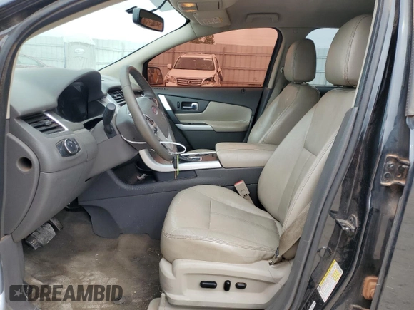 2013 Ford Edge SEL with VIN 2FMDK3J96DBA32879, listed as a Copart auction lot 52179735 with 236,359 mi miles and Salvage Title. Bid and sale history available at carsss.com. Image 7.