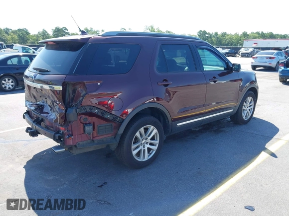 2018 Ford Explorer XLT с VIN 1FM5K8D85JGA23390, выставлен на аукционе IAAI как лот 42507111 с пробегом 79 761 миль миль и . История ставок и продаж доступна на DreamBid. Изображение 4.