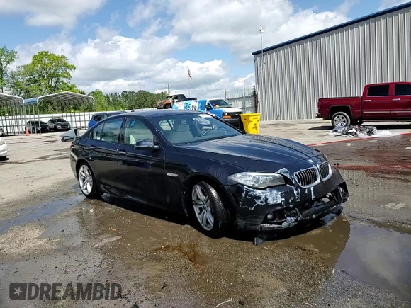 2014 BMW 5 Series 535i with VIN WBA5B1C57ED479494, listed as a Copart auction lot 51990735 with 86,978 mi miles and Salvage Title. Bid and sale history available at DreamBid. Image 14.