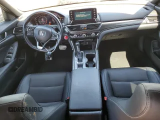 2019 Honda Accord Sedan Sport 1.5T with VIN 1HGCV1F3XKA174131, listed as a Copart auction lot 50574325 with 67,601 mi miles and Salvage Title. Bid and sale history available at carsss.com. Image 8.