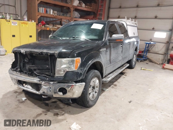 2010 Ford F-150 XL with VIN 1FTFW1EV8AFA57290, listed as a IAAI auction lot 41630049 with 163,077 mi miles. Bid and sale history available at carsss.com. Image 17.