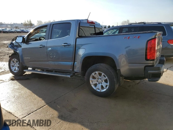 2020 Chevrolet Colorado 4WD LT with VIN 1GCGTCEN3L1248382, listed as a Copart auction lot 48547965 with 26,095 mi miles and Salvage Title. Bid and sale history available at carsss.com. Image 2.