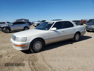 1991 Lexus LS z VIN JT8UF11E0M0082199, wystawiony jako Copart lot #46455065 z przebiegiem 254 548 mil mil oraz Czysty tytuł • Clean title. Historia ofert i sprzedaży dostępna na DreamBid. Obrazek 1.