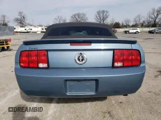 2007 Ford Mustang Deluxe with VIN 1ZVFT84N975336617, listed as a Copart auction lot 48984825 with 86,876 mi miles and Salvage Title. Bid and sale history available at carsss.com. Image 6.