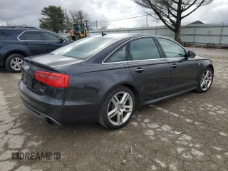 2015 Audi A6 3.0T Premium Plus with VIN WAUFGAFC4FN015316, listed as a Copart auction lot 38274453 with 99,789 mi miles. Bid and sale history available at carsss.com. Image 3.