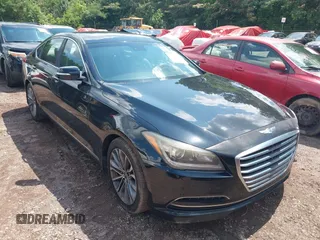 2016 Hyundai Genesis 3.8L z VIN KMHGN4JE3GU111206, wystawiony jako IAAI lot #42446779 z przebiegiem 121 005 mil mil oraz . Historia ofert i sprzedaży dostępna na DreamBid. Obrazek 1.
