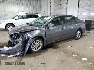 2018 Nissan Sentra SV z VIN 3N1AB7AP9JL623188, wystawiony jako Copart lot #59090475 z przebiegiem 111 986 mil mil oraz Nie do naprawy • Non repairable. Historia ofert i sprzedaży dostępna na DreamBid. Obrazek 1.
