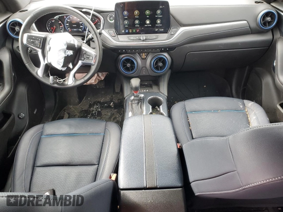 2024 Chevrolet Blazer RS с VIN 3GNKBERS2RS162035, выставлен на аукционе Copart как лот 44996375 с пробегом 20 609 миль миль и Списание • Salvage title. История ставок и продаж доступна на DreamBid. Изображение 8.