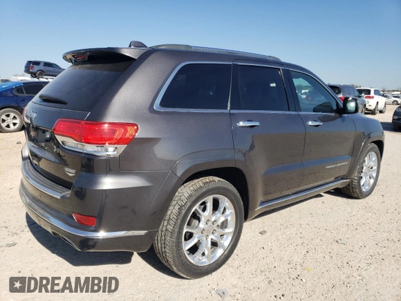 2014 Jeep Grand Cherokee Summit with VIN 1C4RJEJGXEC192532, listed as a Copart auction lot 86210124 with 72,401 mi miles and Salvage title. Bid and sale history available at DreamBid. Image 3.