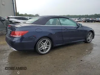 2016 Mercedes-Benz E 400 with VIN WDDKK6FF3GF321187, listed as a Copart auction lot 67124734 with 46,437 mi miles and Salvage Title. Bid and sale history available at carsss.com. Image 3.