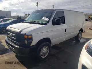 2008 Ford Econoline Cargo Commercial with VIN 1FTNE24L38DB49627, listed as a Copart auction lot 77435274 with 227,954 mi miles and Salvage Title. Bid and sale history available at DreamBid. Image 1.