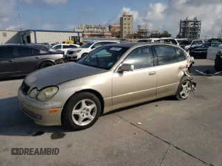 1998 Lexus GS 300 z VIN JT8BD68S7W0031582, wystawiony jako Copart lot #53896895 z przebiegiem 149 762 mil mil oraz Szkoda całkowita • Salvage title. Historia ofert i sprzedaży dostępna na DreamBid. Obrazek 1.