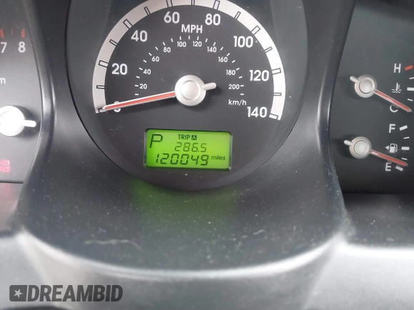 2006 Kia Sportage LX with VIN KNDJF723867199186, listed as a IAAI auction lot 41491243 with 120,049 mi miles and . Bid and sale history available at carsss.com. Image 7.