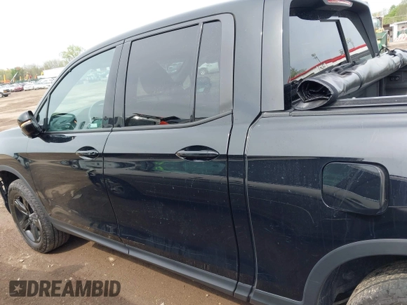 2023 Honda Ridgeline Black Edition with VIN 5FPYK3F83PB023481, listed as a IAAI auction lot 42157928 with 24,632 mi miles and . Bid and sale history available at DreamBid. Image 15.