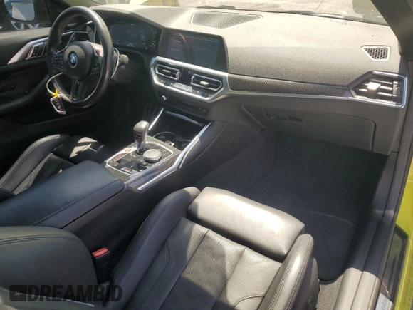 2021 BMW M4 Competition z VIN WBS33AZ03MCH19451, wystawiony jako Copart lot #55436975 z przebiegiem 41 595 mil mil oraz Szkoda całkowita • Salvage title. Historia ofert i sprzedaży dostępna na DreamBid. Obrazek 8.