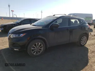2020 Nissan Rogue Sport S with VIN JN1BJ1CW7LW362438, listed as a Copart auction lot 43236085 with 56,490 mi miles and Salvage Title. Bid and sale history available at carsss.com. Image 1.