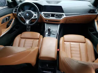 2020 BMW 3 Series M340i xDrive with VIN WBA5U9C01LFH10388, listed as a Copart auction lot 43250155 with Not Provided miles and Salvage Title. Bid and sale history available at DreamBid. Image 8.