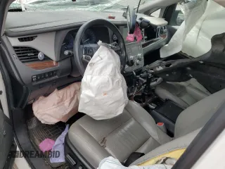 2015 Toyota Sienna XLE with VIN 5TDYK3DC7FS585748, listed as a Copart auction lot 55459495 with Not provided miles and Salvage title. Bid and sale history available at DreamBid. Image 8.