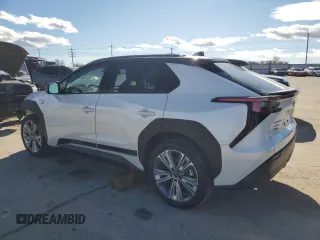 2023 Subaru Solterra Limited с VIN JTMABABA7PA037027, выставлен на аукционе Copart как лот 43781695 с пробегом 9 060 миль миль и Списание • Salvage title. История ставок и продаж доступна на DreamBid. Изображение 2.
