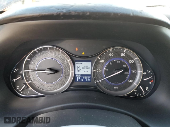 2011 Infiniti QX56 8-passenger with VIN JN8AZ2NC6B9302422, listed as a Copart auction lot 78428204 with 98,044 mi miles and Salvage Title. Bid and sale history available at carsss.com. Image 9.