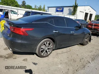 2017 Nissan Maxima SV with VIN 1N4AA6AP4HC383960, listed as a Copart auction lot 52766005 with 155,087 mi miles and Salvage Title. Bid and sale history available at carsss.com. Image 3.