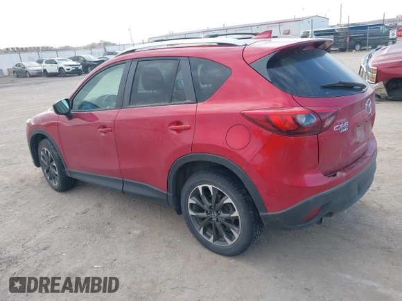 2016 Mazda CX-5 Grand Touring with VIN JM3KE4DY8G0729446, listed as a IAAI auction lot 41871207 with 89,258 mi miles. Bid and sale history available at carsss.com. Image 3.