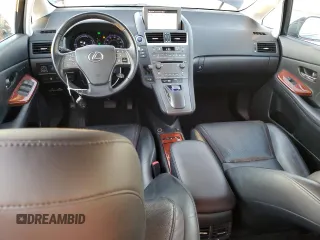 2010 Lexus HS 250h with VIN JTHBB1BA1A2001161, listed as a Copart auction lot 87281574 with 88,808 mi miles and Salvage Title. Bid and sale history available at DreamBid. Image 8.