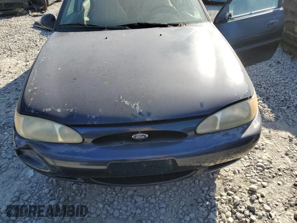 2001 Ford Escort Fleet with VIN 3FAFP13PX1R120920, listed as a Copart auction lot 75643024 with 128,089 mi miles and Salvage title. Bid and sale history available at DreamBid. Image 13.