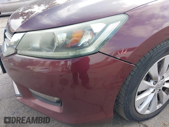 2013 Honda Accord EX-L with VIN 1HGCR2F8XDA168189, listed as a IAAI auction lot 42188246 with 235,286 mi miles and . Bid and sale history available at DreamBid. Image 20.