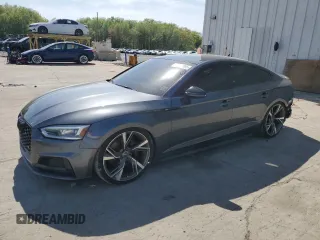 2018 Audi S5 Sportback Prestige z VIN WAUC4CF53JA054391, wystawiony jako Copart lot #54411005 z przebiegiem 76 310 mil mil oraz Szkody całkowita. Historia ofert i sprzedaży dostępna na DreamBid. Obrazek 1.