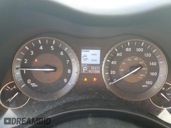 2011 Infiniti M37 with VIN JN1BY1APXBM320444, listed as a Copart auction lot 71220844 with 95,477 mi miles and Salvage Title. Bid and sale history available at carsss.com. Image 9.