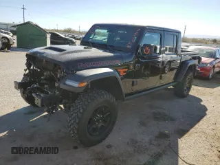2020 Jeep Gladiator Mojave z VIN 1C6JJTEG1LL209606, wystawiony jako Copart lot #88265265 z przebiegiem 57 098 mil mil oraz Szkoda całkowita • Salvage title. Historia ofert i sprzedaży dostępna na DreamBid. Obrazek 1.