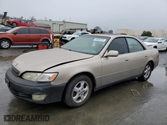 1999 Lexus ES 300 Luxury Sport Sdn with VIN JT8BF28G6X0170859, listed as a Copart auction lot 86406124 with 0 mi miles and Salvage Title. Bid and sale history available at carsss.com. Image 1.