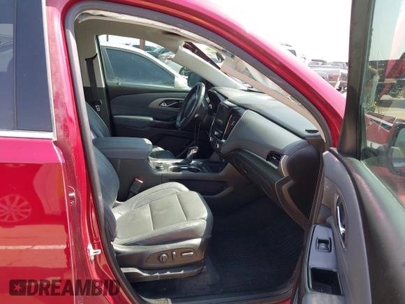 2021 Chevrolet Traverse LT with VIN 1GNERHKW9MJ117918, listed as a IAAI auction lot 42470808 with 77,535 mi miles and . Bid and sale history available at DreamBid. Image 5.