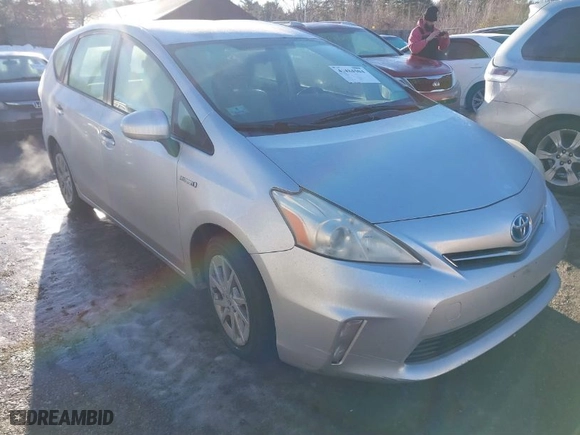 2014 Toyota Prius v Two with VIN JTDZN3EU1EJ000399, listed as a IAAI auction lot 41484504 with 172,202 mi miles. Bid and sale history available at carsss.com. Image 13.