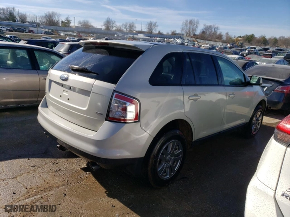 2007 Ford Edge SEL with VIN 2FMDK38C27BA84211, listed as a Copart auction lot 43824784 with 135,701 mi miles and Salvage Title. Bid and sale history available at carsss.com. Image 3.