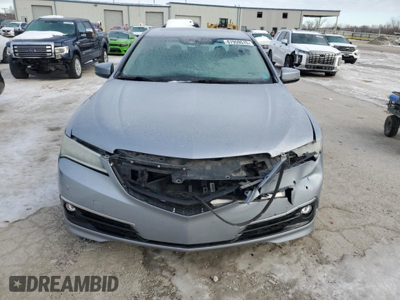 2015 Acura TLX Advance z VIN 19UUB3F77FA005007, wystawiony jako Copart lot #87959515 z przebiegiem 112 210 mil mil oraz Szkoda całkowita • Salvage title. Historia ofert i sprzedaży dostępna na DreamBid. Obrazek 5.