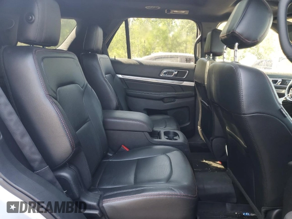 2017 Ford Explorer Sport с VIN 1FM5K8GT2HGB84385, выставлен на аукционе Copart как лот 60561665 с пробегом 228 579 миль миль и Списание • Salvage title. История ставок и продаж доступна на DreamBid. Изображение 11.